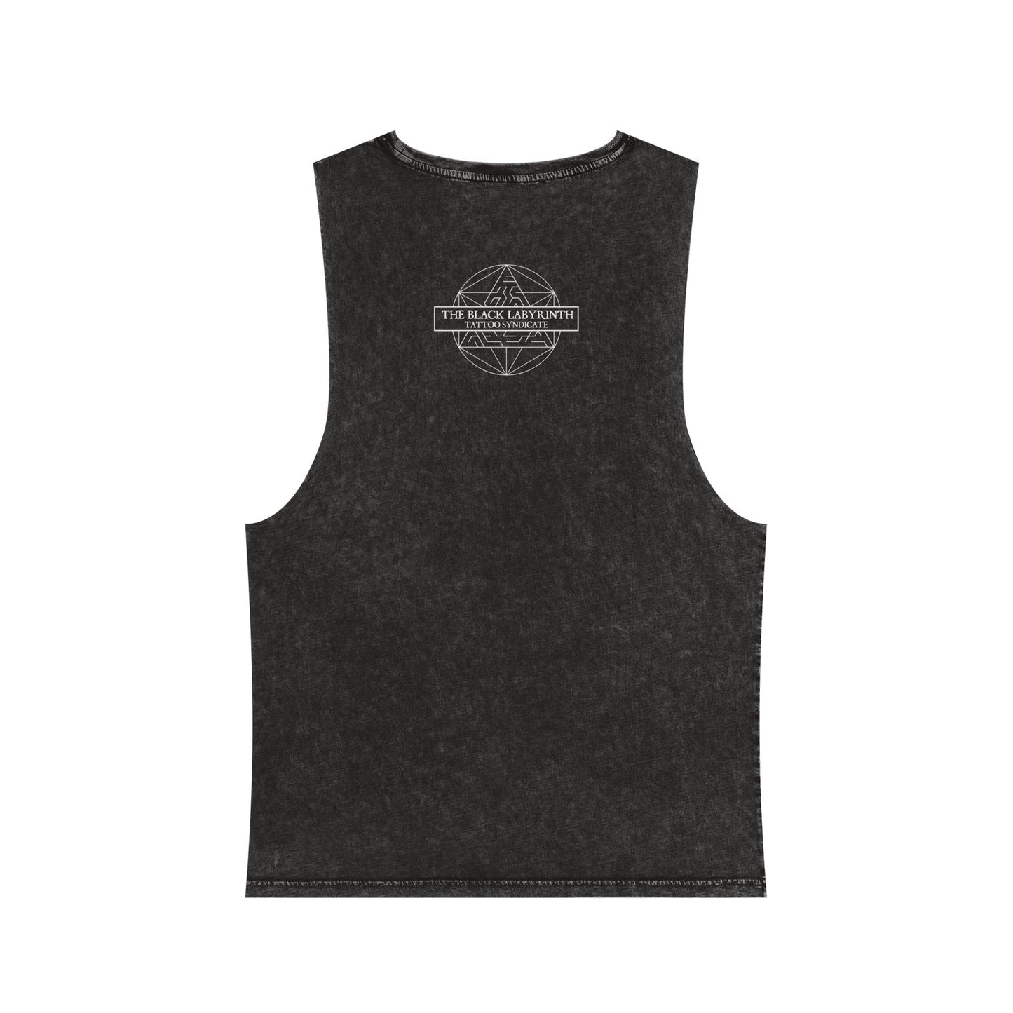 Stonewash Tank Top — Purple 'BL' Electric Wizard Muscle Tee